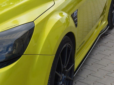 Side Skirts Diffusers Ford Focus MK2 RS - Carbon Look