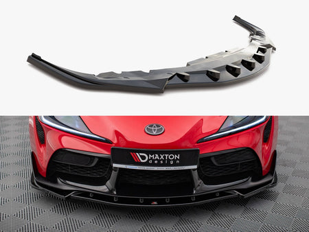 Maxton Design Front Splitter V.4 Toyota Supra Mk5 - TO-SU-5-FD4G - Image 1
