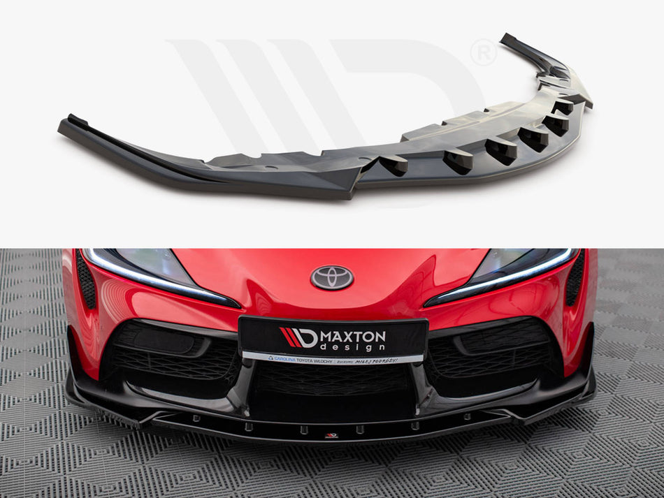 MAXTON DESIGN Front Splitter V.4 Toyota Supra Mk5