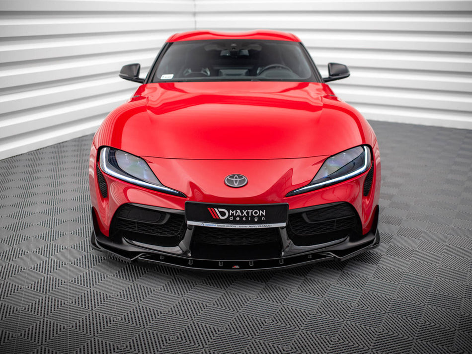 Maxton Design Front Splitter V.4 Toyota Supra Mk5 - TO-SU-5-FD4G - Image 2