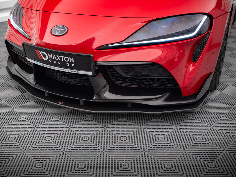 Maxton Design Street PRO Front Splitter Toyota Supra MK5 (2019-) - TOSU5CNC-FD1B - Image 3
