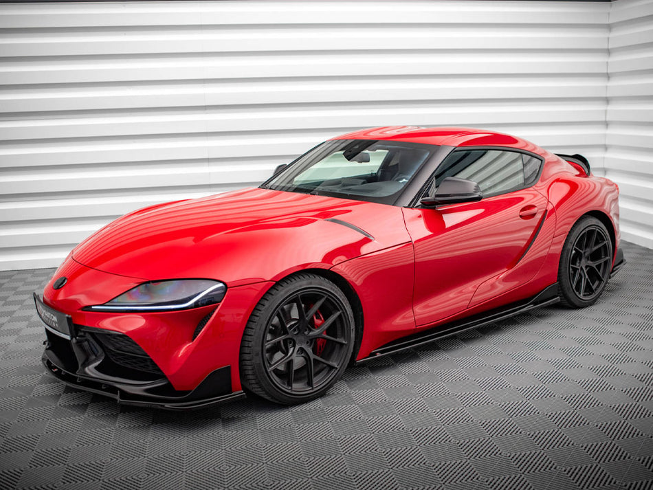 Maxton Design Side Skirts Diffusers V.3 Toyota Supra Mk5 - TO-SU-5-SD3G - Image 2