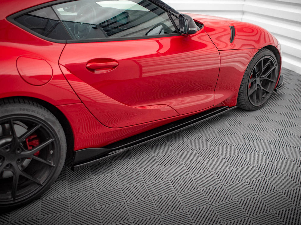 Maxton Design Side Skirts Diffusers V.3 Toyota Supra Mk5 - TO-SU-5-SD3G - Image 3