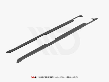 Maxton Design Street PRO Side Skirts Diffusers Toyota Supra MK5 (2019-) - TOSU5CNC-SD1B - Image 4