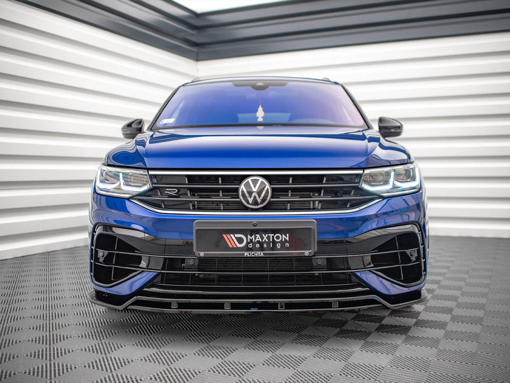 Maxton Design Front Splitter V.1 VW Tiguan R / R-Line Mk2 Facelift - VW-TI-2F-R-FD1G+FD1RG - Image 3