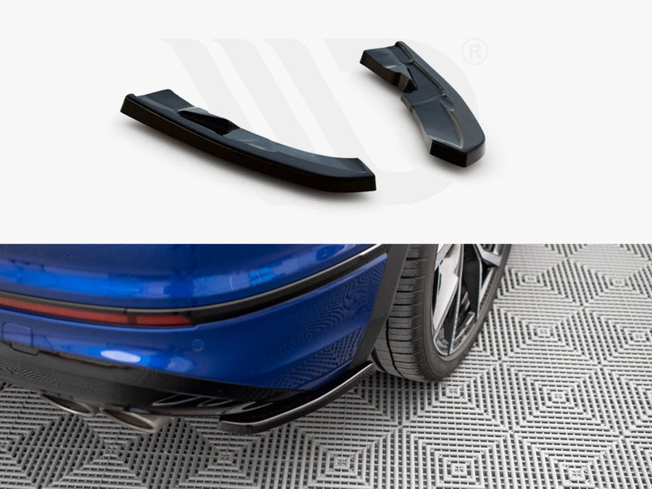 MAXTON DESIGN Rear Side Splitters VW Tiguan R MK2 Facelift (2020-)