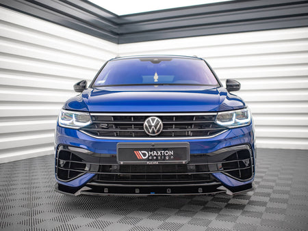 Maxton Design Front Splitter V.2 VW Tiguan R  / R-line MK2 Facelift (2020-) - VW-TI-2F-R-FD2G - Image 3