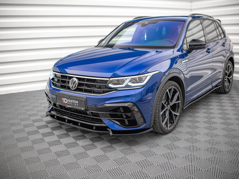 Maxton Design Front Splitter V.2 VW Tiguan R  / R-line MK2 Facelift (2020-) - VW-TI-2F-R-FD2G - Image 2