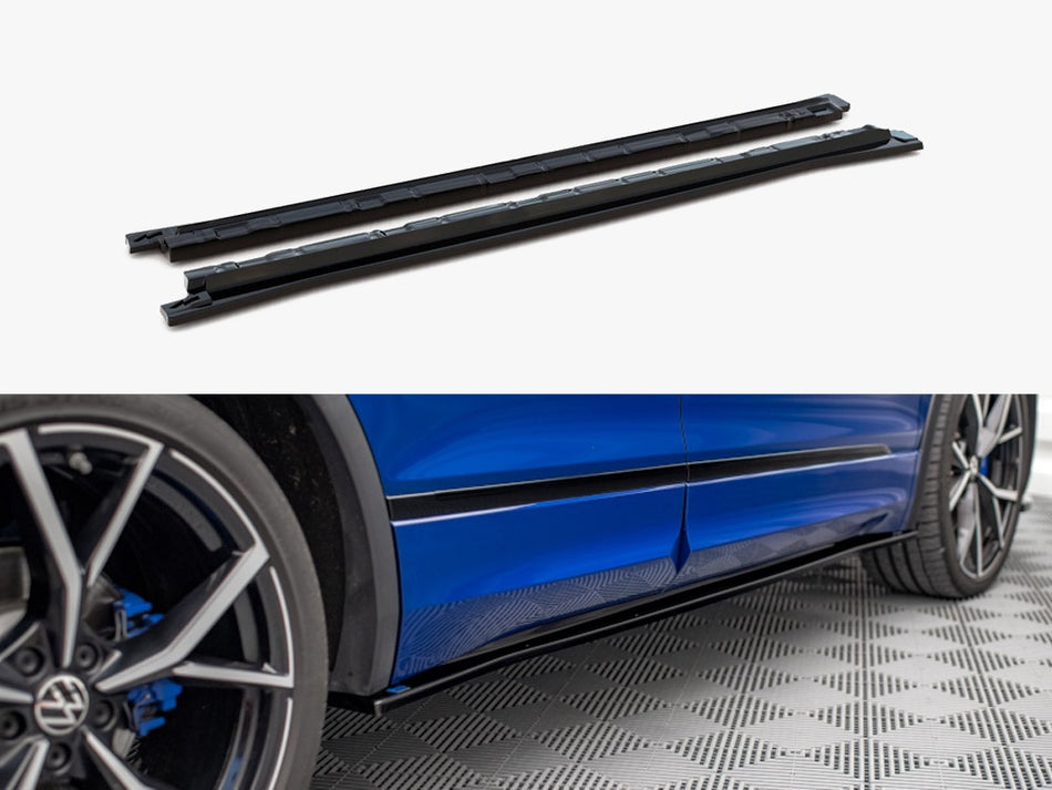Maxton Design Side Skirts Diffusers VW Tiguan R  / R-line MK2 Facelift - VW-TI-2F-R-SD1G - Image 1