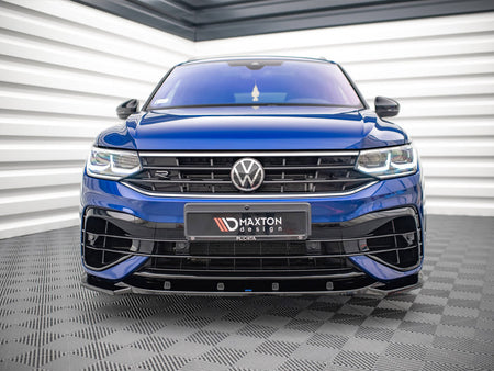 Maxton Design Front Splitter V.3 VW Tiguan R  / R-line MK2 Facelift (2020-) - VW-TI-2F-R-FD3G - Image 3