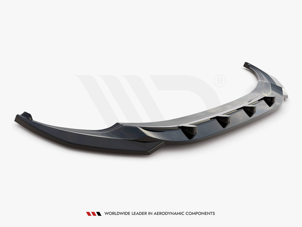 Maxton Design Front Splitter V.3 VW Tiguan R  / R-line MK2 Facelift (2020-) - VW-TI-2F-R-FD3G - Image 4