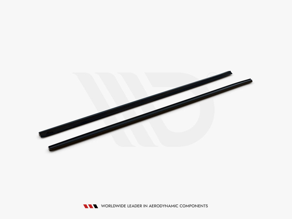 Maxton Design Side Skirts Splitters Skoda Octavia MK2 VRS Facelift  (2008-2013) - SK-OC-2F-RS-SD1G - Image 4