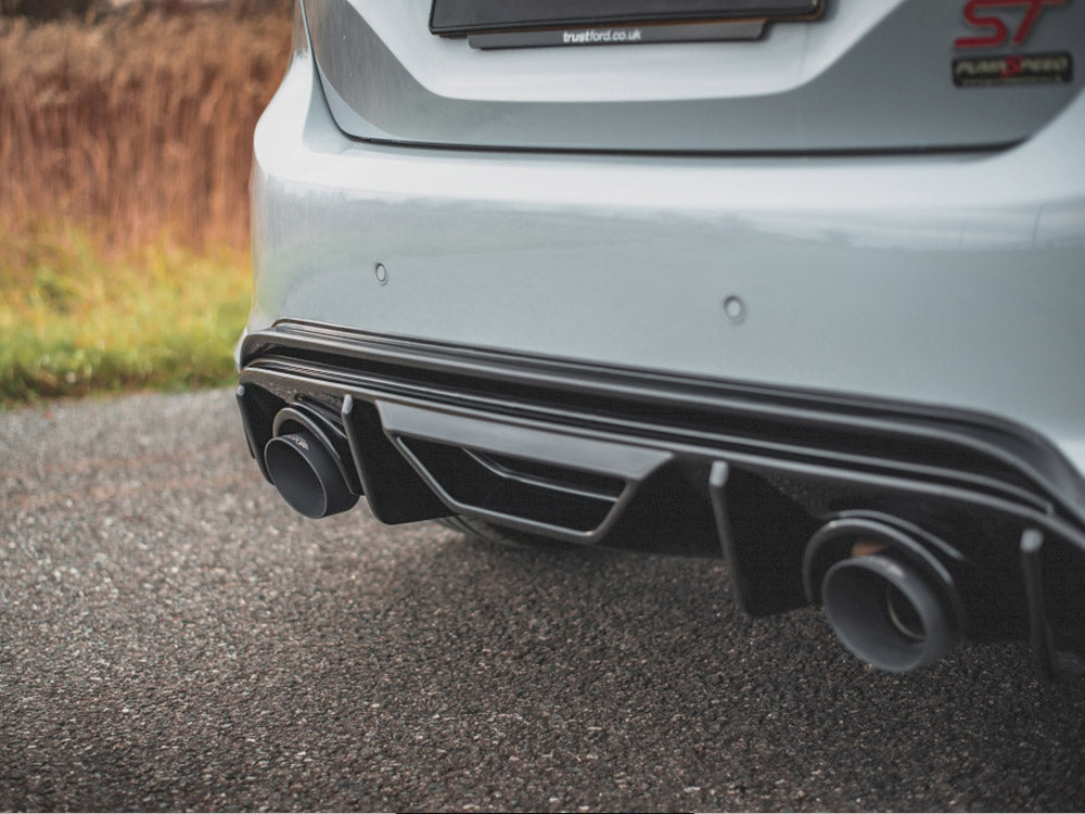 Rear Diffuser + Milltek GPF BACK Exhaust System - Ford Fiesta Mk8 ST &amp; Mk8.5 ST