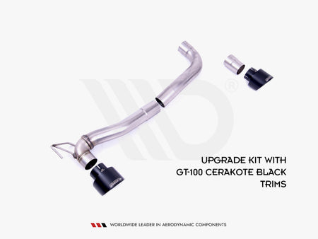 Maxton Design Rear Diffuser + Milltek RS Upgrade KIT - Ford Fiesta MK8 ST &amp; MK8.5 ST (2018-2022) - FO-FI-8-ST-RS5 - Image 6