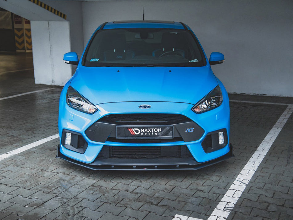 Maxton Design Street PRO Front Splitter V.2 Ford Focus RS Mk3 - FOFO3RSCNC-FD2B - Image 2