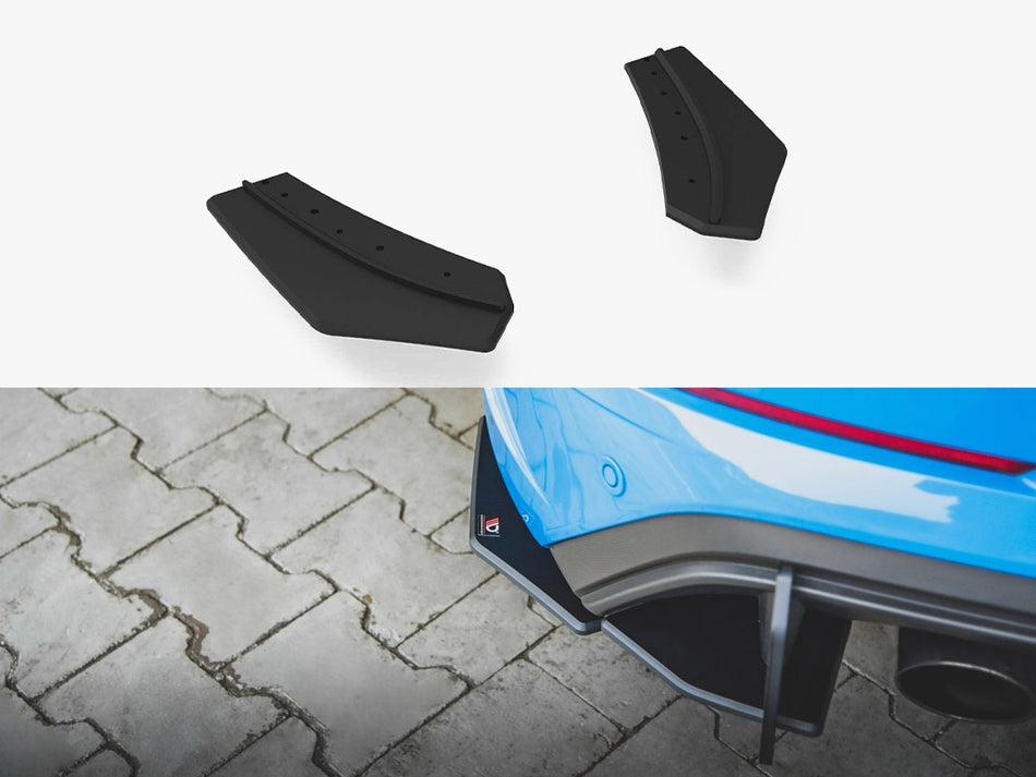 Maxton Design Street PRO Rear Side Splitters Ford Focus RS Mk3 - FOFO3RSCNC-RSD1B - Image 1
