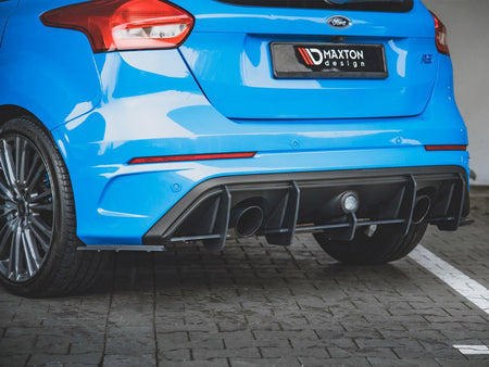 Maxton Design Street PRO Rear Side Splitters Ford Focus RS Mk3 - FOFO3RSCNC-RSD1B - Image 3