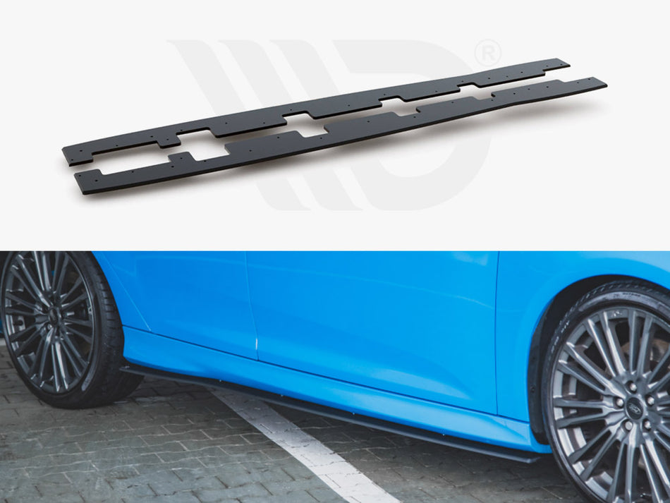 MAXTON DESIGN Street PRO Side Skirts Diffusers Ford Focus RS Mk3