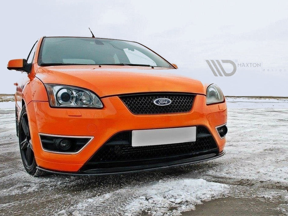 Maxton Design Front Splitter Ford Focus II ST Preface Model (Ver. 2) - FO-FO-2-ST-FD2G - Image 1