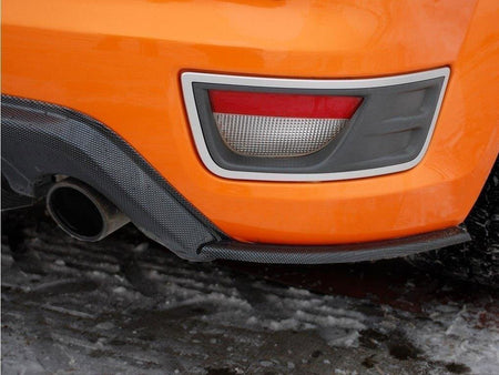 Maxton Design Rear Side Splitters Ford Focus MK2 ST Preface Model Fits With Rear Valance - Carbon Look - FO-FO-2-ST-RSD2C - Image 1