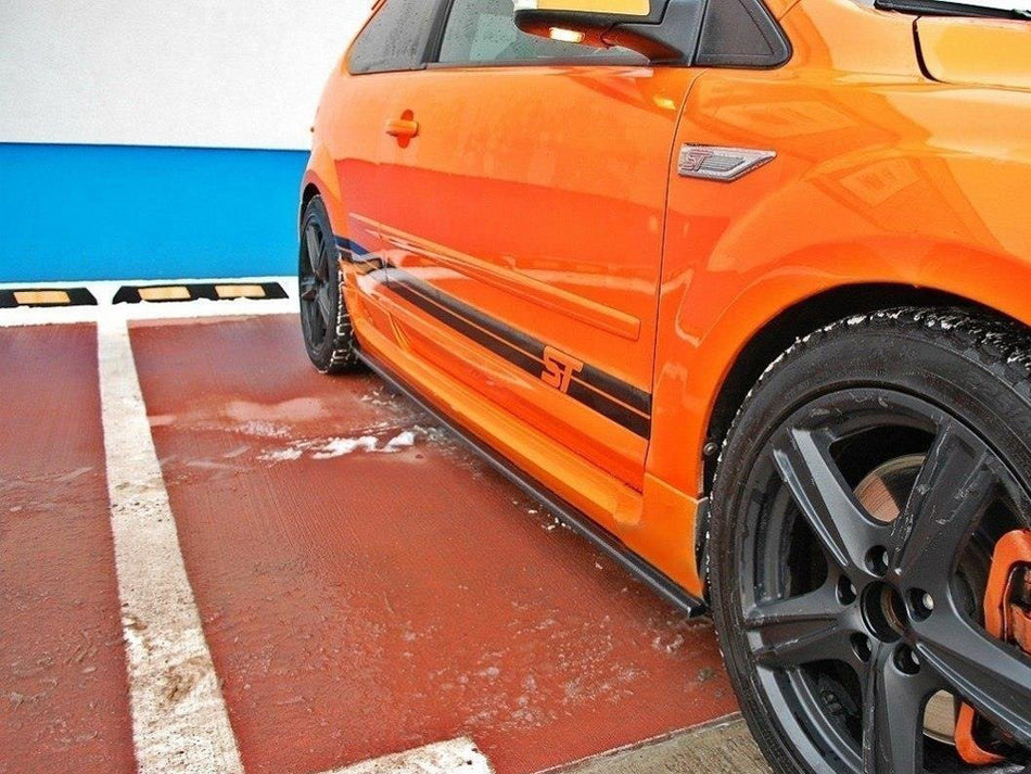 MAXTON DESIGN Side Skirts Diffusers Ford Focus ST MK2 - Textured