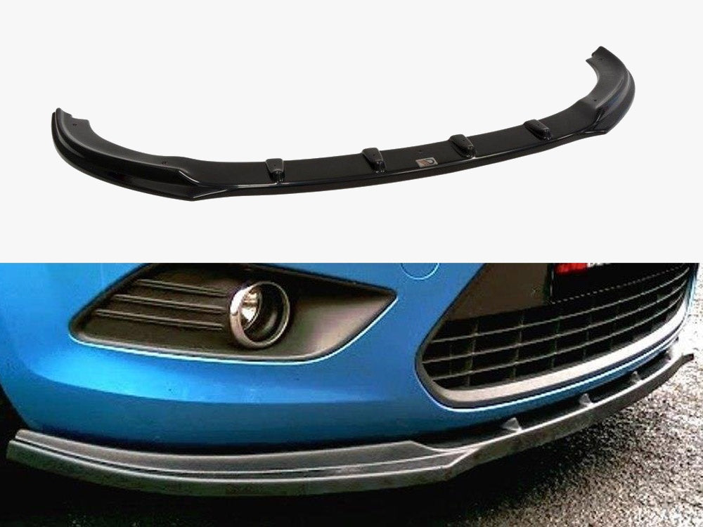 Maxton Design Front Splitter Ford Focus II Facelift - FO-FO-2F-FD1G - Image 1