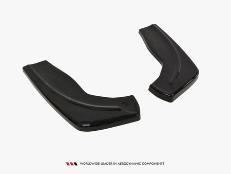 Maxton Design Rear Side Splitters V.1 Ford Focus II ST Facelift - Carbon Look - FO-FO-2F-ST-RSD1C - Image 1