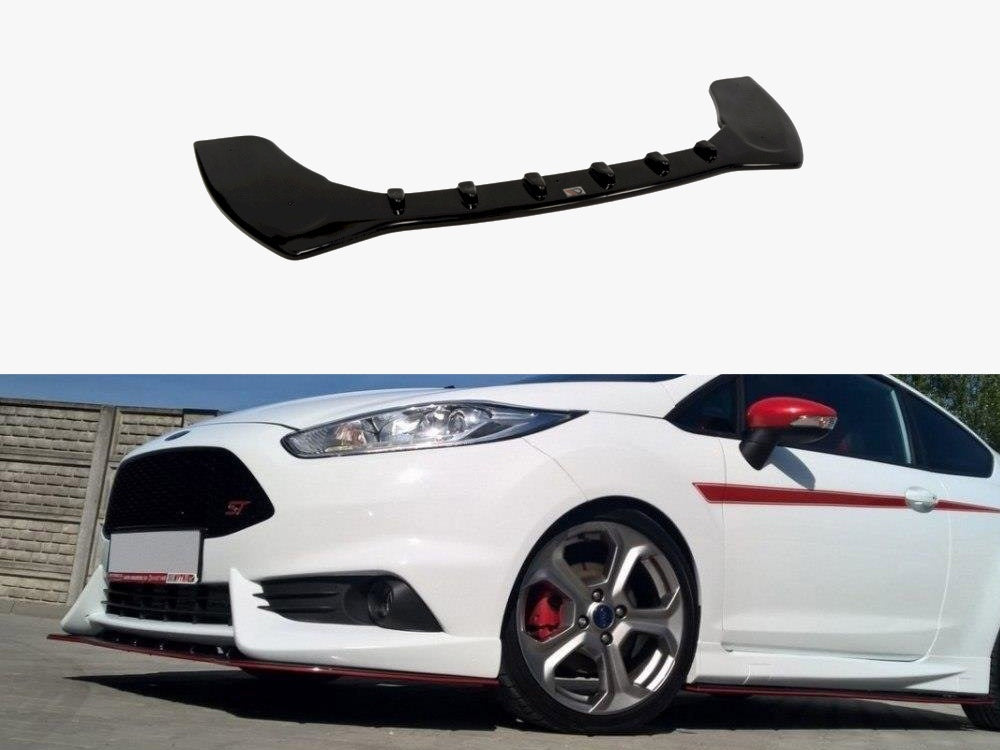 Maxton Design Front Splitter Fiesta Mk7 ST Facelift (2013-2017) - FO-FI-7F-ST-M-FD1G - Image 1