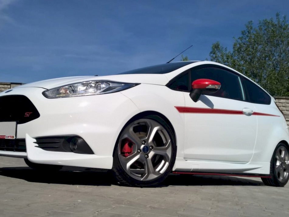 Maxton Design Front Bumper Spoilers Fiesta MK7 ST (2013-2017) - FO-FI-7F-ST-M-FS1F - Image 2