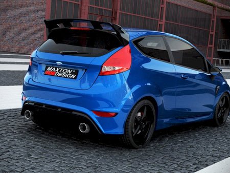 Maxton Design Rear Bumper Ford Fiesta MK 7 Pre-facelift &amp; Facelift (Focus RS Look) - FO-FI-7-RS-R1F - Image 3