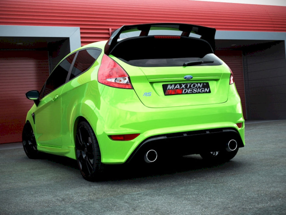 Maxton Design Rear Bumper Ford Fiesta MK7 Pre-facelift &amp; Facelift (Focus RS Look) - FO-FI-7-RS-R1F - Image 2