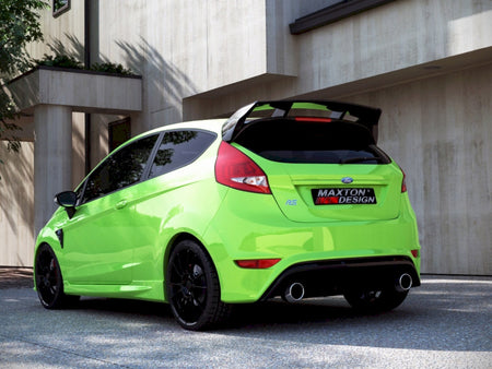 Maxton Design Rear Bumper Ford Fiesta MK7 Pre-facelift &amp; Facelift (Focus RS Look) - FO-FI-7-RS-R1F - Image 3