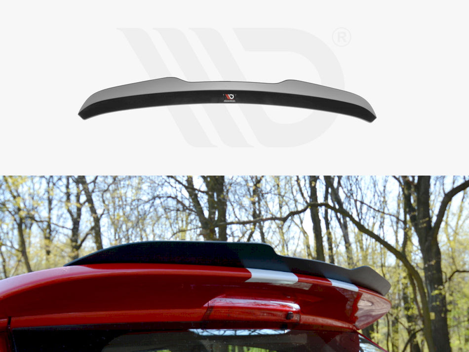 MAXTON DESIGN Spoiler Extension V.1 Ford Fiesta MK6 ST (2004-2008) - Carbon Look
