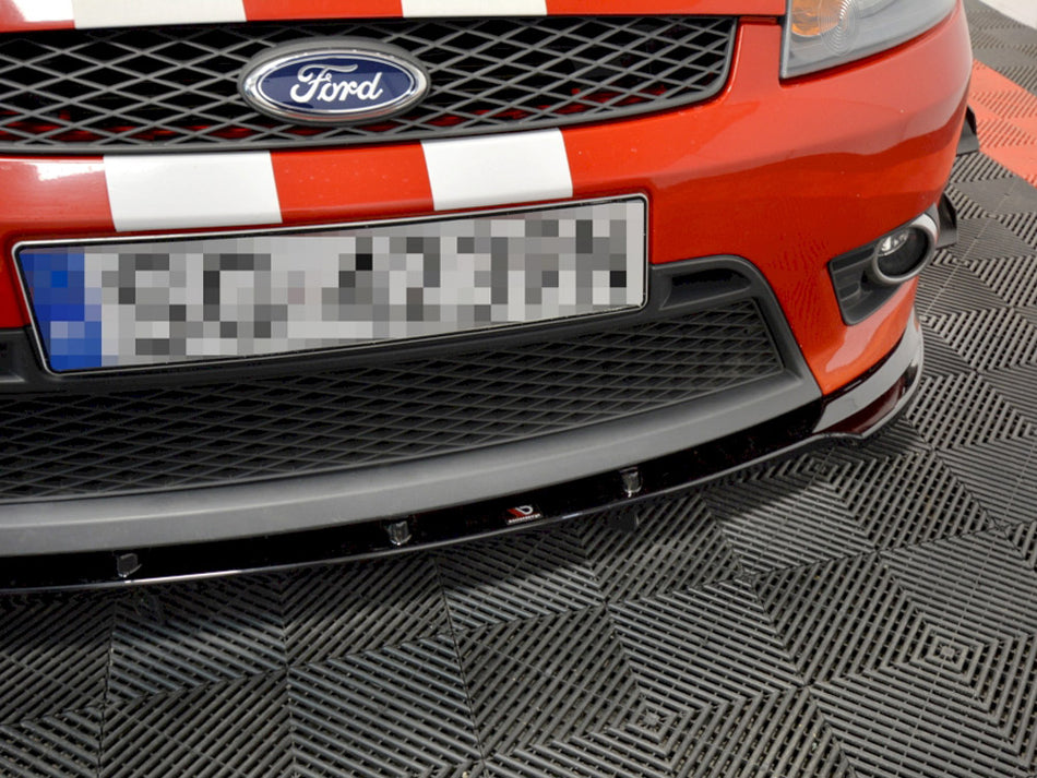 Maxton Design Front Splitter V.1 Ford Fiesta MK 6 St/zetec S (2004-2007) - FO-FI-6-ST-FD1G - Image 2