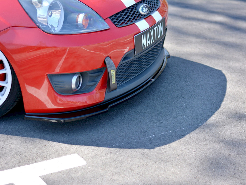 Maxton Design Front Splitter V.2 Ford Fiesta MK 6 ST / Zetec S (2004-2007) - FO-FI-6-ST-FD2G - Image 3