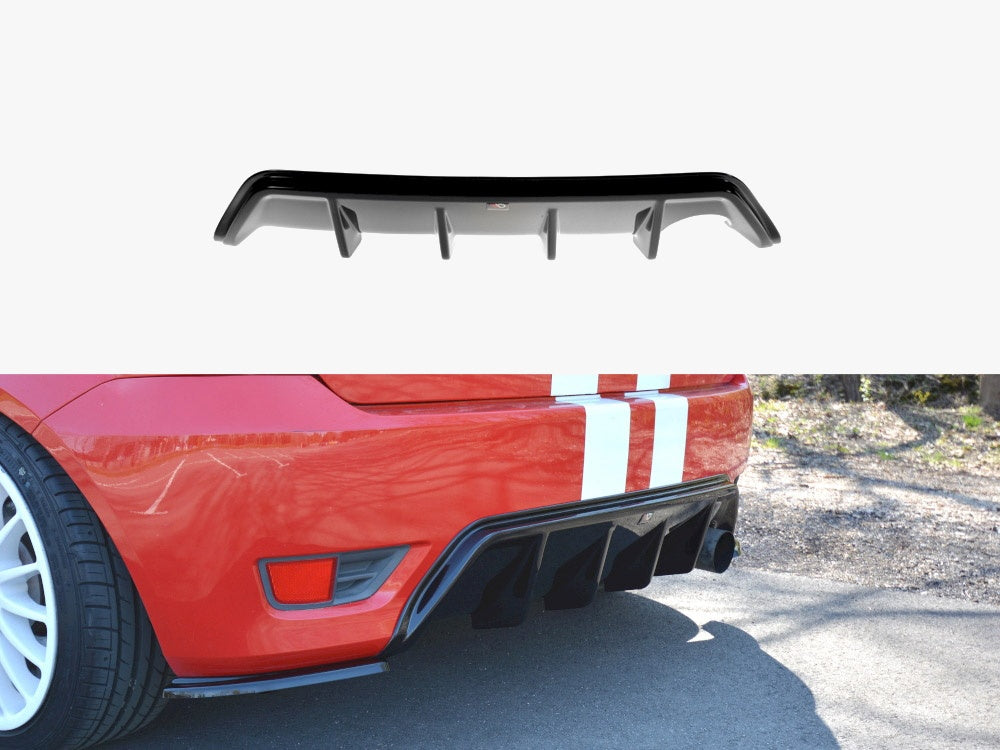 Maxton Design Rear Diffuser Ford Fiesta Mk6 ST (2004-2007) - FO-FI-6-ST-RS1G - Image 1