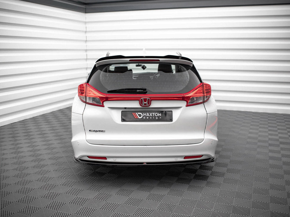 Maxton Design Central Rear Splitter Honda Civic Tourer MK9 - Textured - HO-CI-9-K-RD1T - Image 2