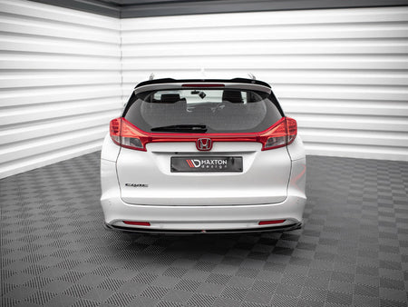 Maxton Design Central Rear Splitter Honda Civic Tourer MK9 - Textured - HO-CI-9-K-RD1T - Image 2