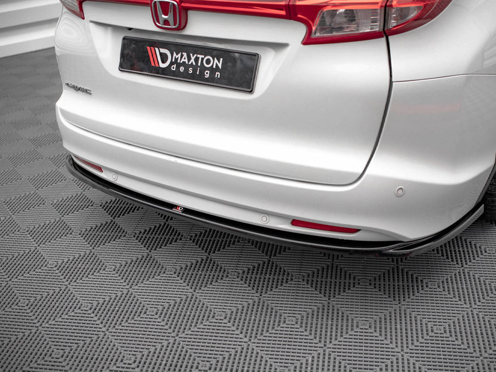 Maxton Design Central Rear Splitter Honda Civic Tourer MK9 - Textured - HO-CI-9-K-RD1T - Image 3