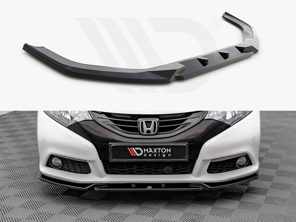 MAXTON DESIGN Front Splitter V.2 Honda Civic MK9 (2011-2014)