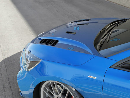 SET OF Bonnet Vents Ford Focus MK4 ST/ St-line - Carbon Look
