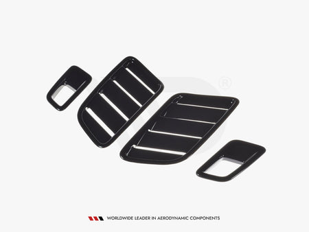 SET OF Bonnet Vents Ford Focus MK4 ST/ St-line - Carbon Look