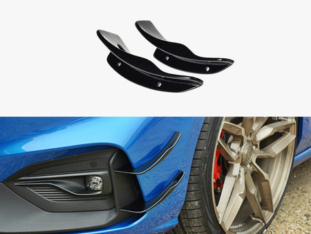 Maxton Design Front Bumper Wings (Canards) Ford Focus ST / ST-Line Mk4 - FO-FO-4-ST-CAN1 - Image 1
