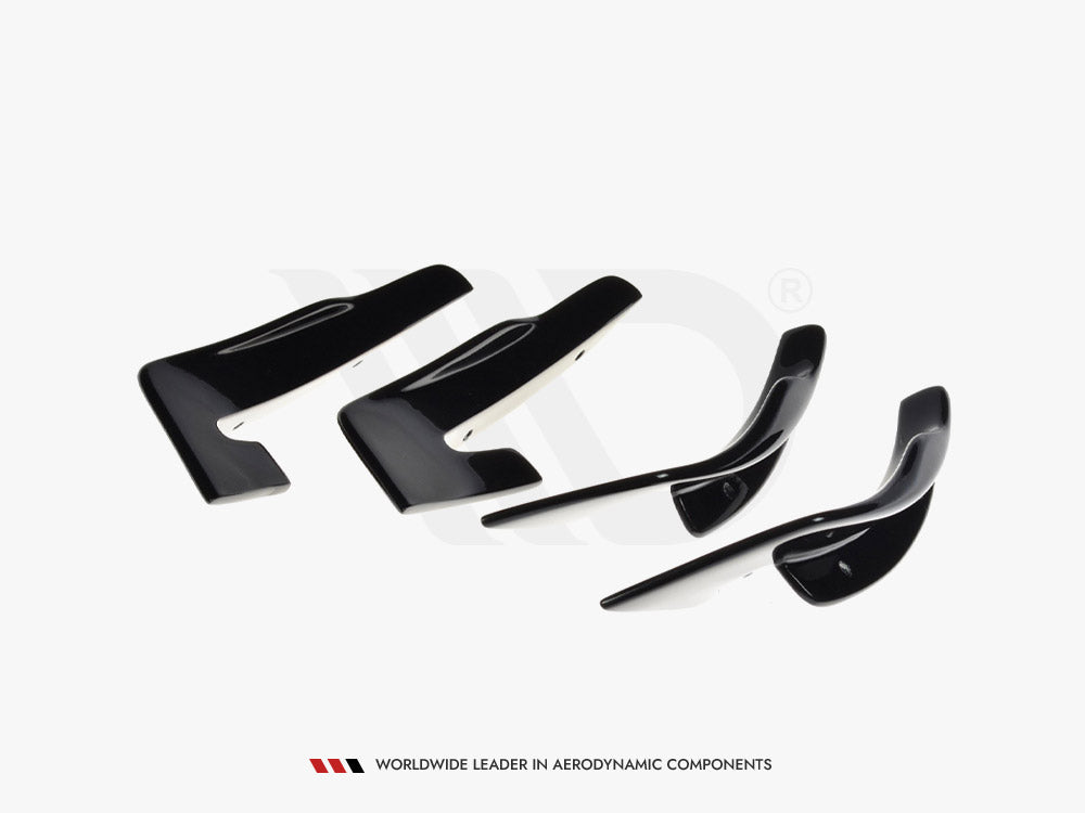 Maxton Design Front Bumper Wings (Canards) Ford Focus ST / ST-Line Mk4 - FO-FO-4-ST-CAN1 - Image 6