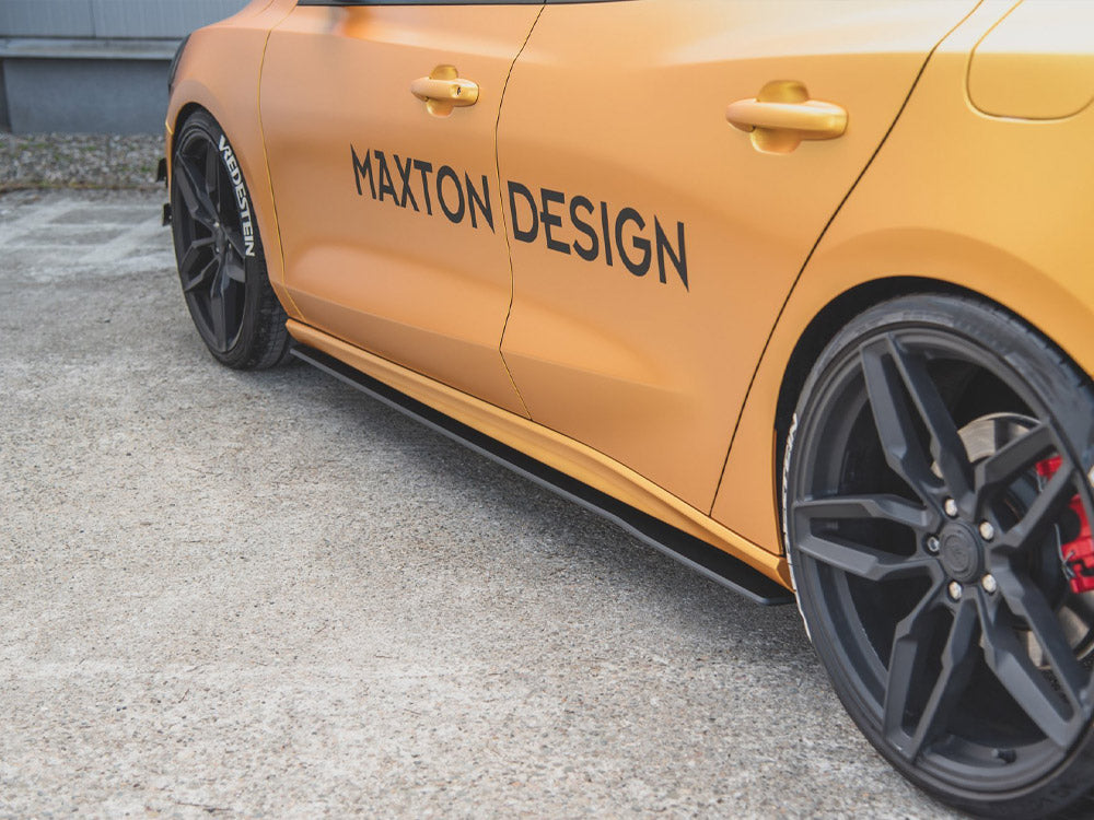Maxton Design Street PRO Side Skirt Diffusers Ford Focus ST / ST-Line Mk4 - FOFO4STCNC-SD1B - Image 3