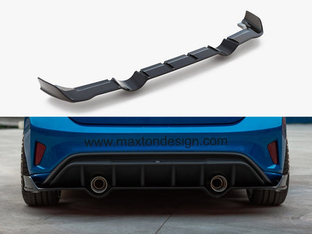 Maxton Design Rear Splitter Ford Focus Hatchback ST-Line Mk4 - FO-FO-4-STLINE-FRD1FP - Image 1