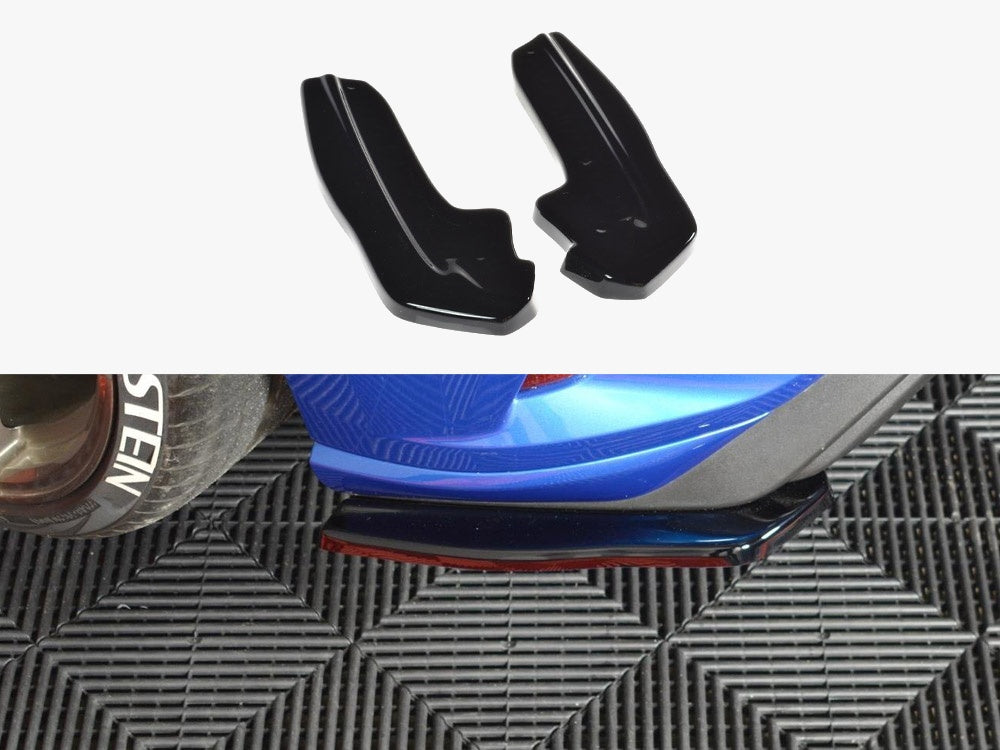 Rear Side Splitters V.1 Ford Focus ST-Line Mk4 - Textured