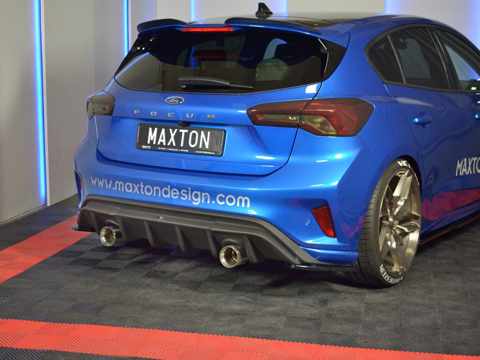 Maxton Design Rear Side Splitters V.2 Ford Focus ST-Line Mk4 - Textured - FO-FO-4-STLINE-RSD2T - Image 2