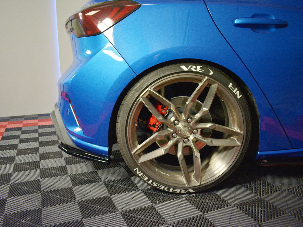 Maxton Design Rear Side Splitters V.2 Ford Focus ST-Line Mk4 - Textured - FO-FO-4-STLINE-RSD2T - Image 4
