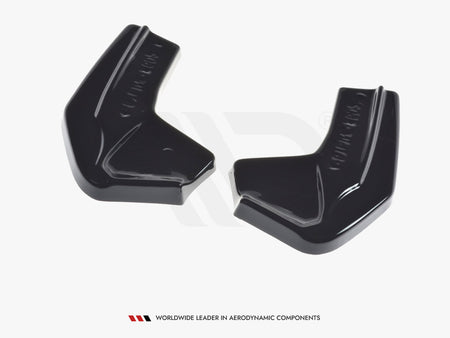 Rear Side Splitters V.2 Ford Focus ST-Line Mk4 - Carbon Look
